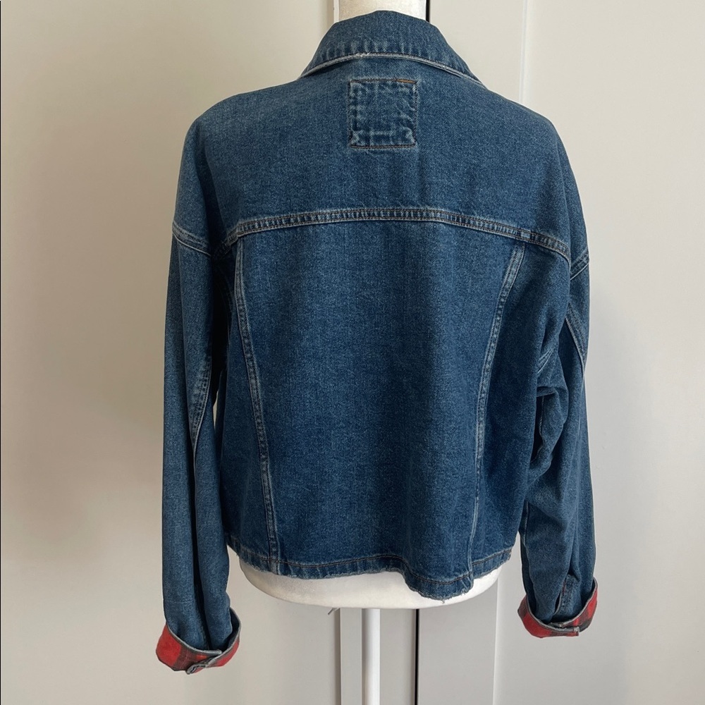 Customized 1 of 1 Forever 21 Jean Jacket with Disney Patches - Picture 5 of 6